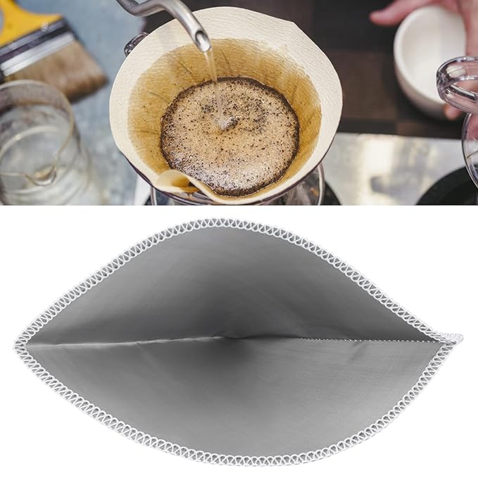 Buy Coffee Filter Cup, Folding Reusable Cone Coffee Filter Coffee
