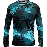 Made in USA Fishing Shirts for Men Long Sleeve Lightweight Dri Fit UPF 40+ Sun Protection Quick Dry Running Hiking Tshirts