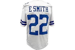 TIMELESS AUTHENTIC Emmitt Smith Jersey White Dallas | Unisex Adult Sizes S-5XL Unsigned Custom Sewn Stitched