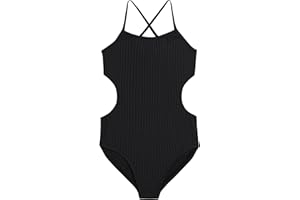 Kanu Surf Girls Amelia UPF 50 Double Cut-Out Banded One Piece Swimsuit