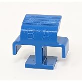 Ultra Spec Cables LC Clips for LC Singlemode Duplex Connector Clips 10 Pack Blue for Fiber Optic Cable