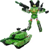 zyubou 2-in-1 Tank Transforming Toys Birthday for Kids 7-inch | Deformation Tank Transform Tank Birthday Gifts For Boys 4-6 6-8