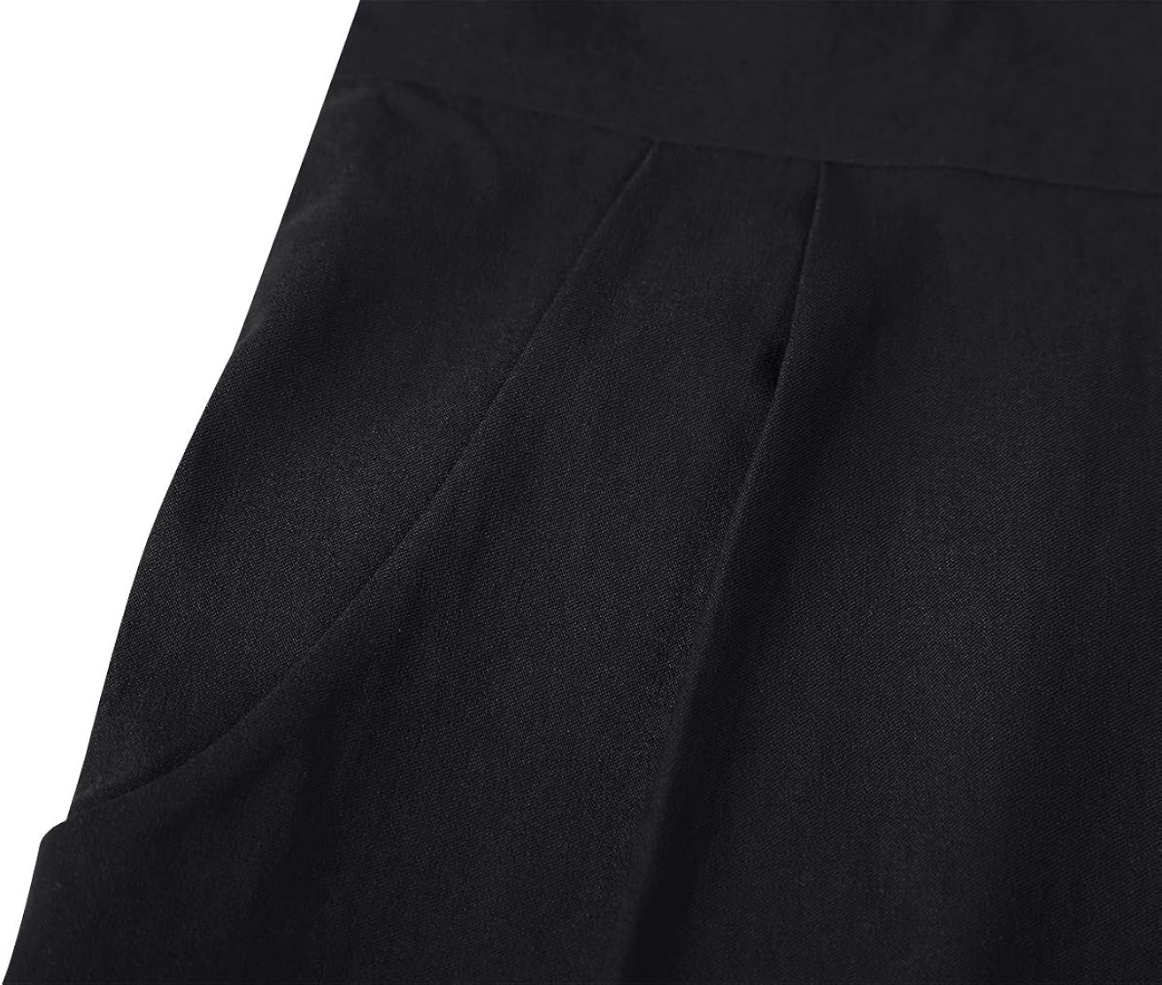 MUXXN Women's Classic Vintage Tie Neck Formal Cocktail Dress with Pocket: Clothing