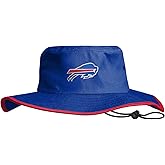 NFL Solid Team Color Logo Sport Outdoor Sun Bucket Boonie Hat