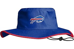 FOCO NFL Solid Team Color Logo Sport Outdoor Sun Bucket Boonie Hat