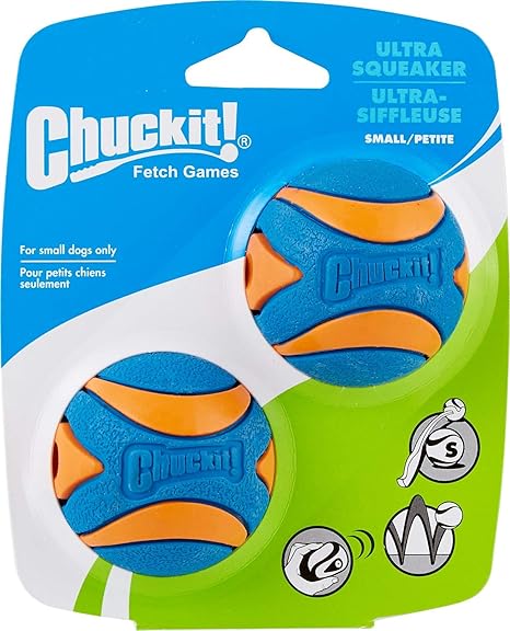 blue chuckit ball