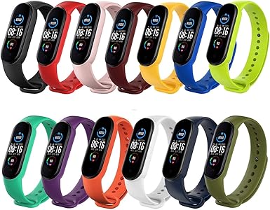 Ventdest Correas para Xiaomi Mi Band 5, 13 Piezas Pulseras ...