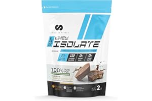 Limitless Pharma Pure Whey Isolate | High Protein Whey Isolate Powder | 27g Protein, 6g BCAAs, Sugar Free, Gluten Free, Low C