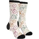 Jiekenmo White Black Grey Gooses Casual Unisex Novelty Fun Crew Socks Fashion Comfortable Men And Women Crazy Dress Socks