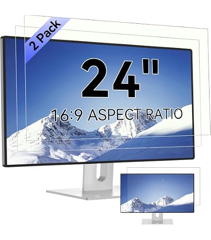Amazon.com: PcProfessional Screen Protector (Set of 2) for Dell