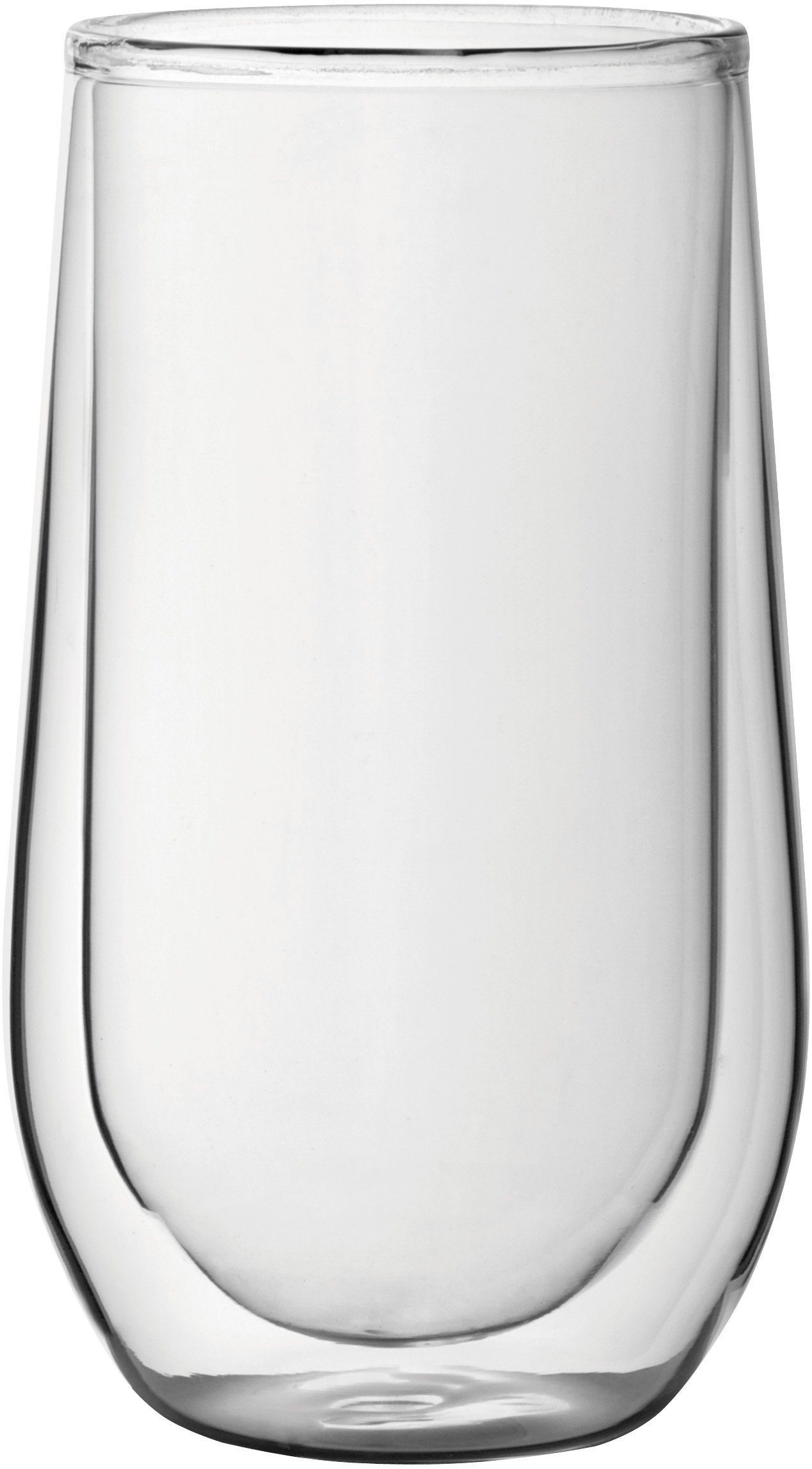 Utopia R90019 Double Walled Hi-ball/Latte, 15.3 oz., 44 cL (Pack of 6)