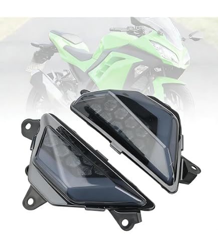 らい Amazon.com: E-Mark LED Front Turn Signals Blinker Indicator