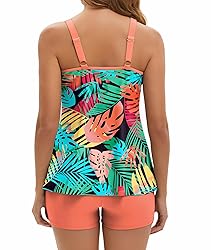 Tankini Swimsuits for Women Tummy Control High