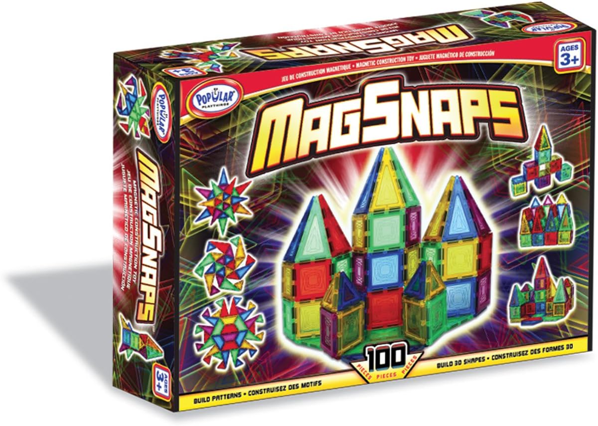 Popular Playthings MagSnaps Set (100 pieces)