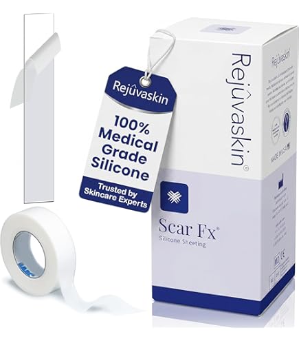 Amazon.com: Rejuvaskin Scar Fx Silicone Scar Therapy, Size Of