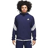 adidas Mens Crazy Lite Jacket Basketball Athletic Outerwear Casual - Grey