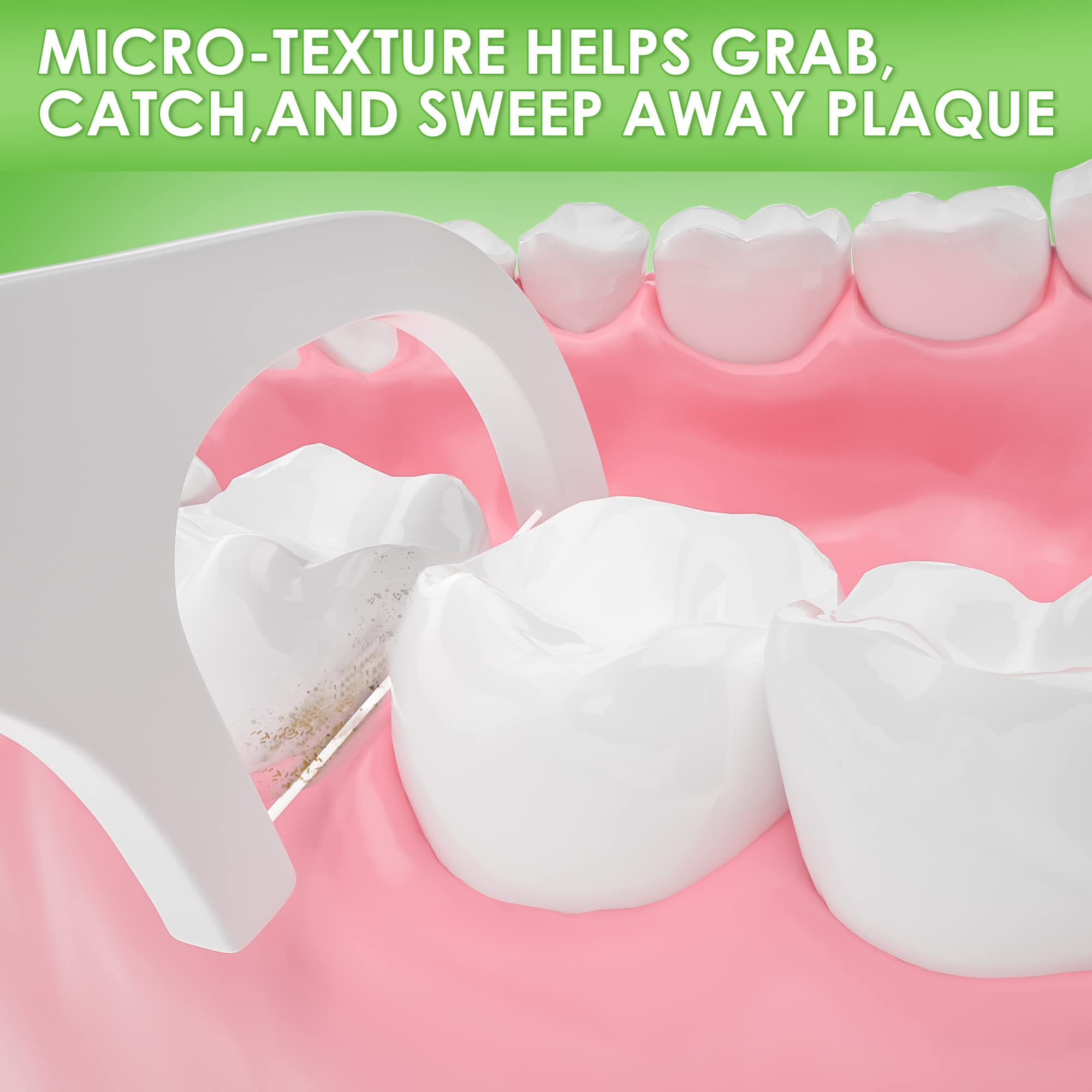 Zahnseide Stick 200 Stück 3X Zahnreinigung,Speziell für Backenzähne Sauber,Einfach Zahnreinigung für engen Zahnzwischenräume problemlos nutzen kann,die zwischenräume sauber und das Zahnfleisch gesund. 3