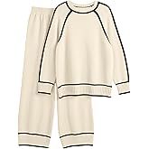 LILLUSORY 2 Piece Knit Lounge Set Womens Matching Sweater Sets