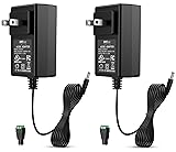 EMITEVER DC 24V 30W Power Supply 2 Pack, LED Power