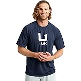 HUK Men's Icon X Crew, Short-Sleeve Performance Fishing Shirt