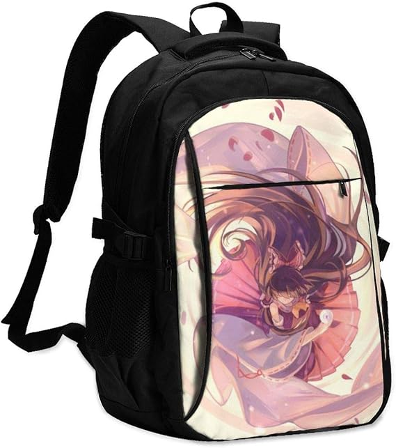 Amazon Co Jp 二次元アニメ美女セクシーイラスト リュック メンズ バックパック 大容量 30l リュックサック 盗難防止 15 6インチ Pcバッグ 多機能 防水 イヤホン穴 Usb充電ポート 通勤 旅行 出張 通学 黒 ホーム キッチン