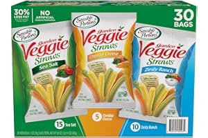 Sensible Portions Veggie Straws Variety Pack 30ct