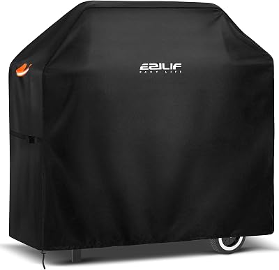 Ezilif Waterproof BBQ Cover 120x60x120 cm Oxford Heavy Duty Reflective