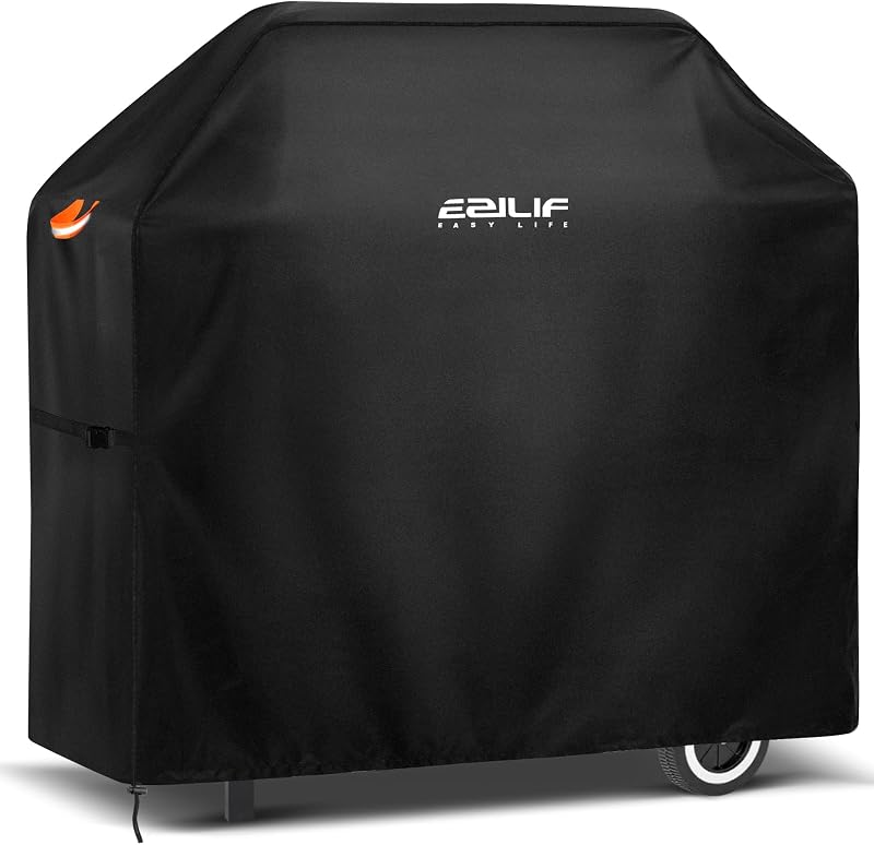 Ezilif Waterproof BBQ Cover 120x60x120 cm Oxford Heavy Duty Reflective