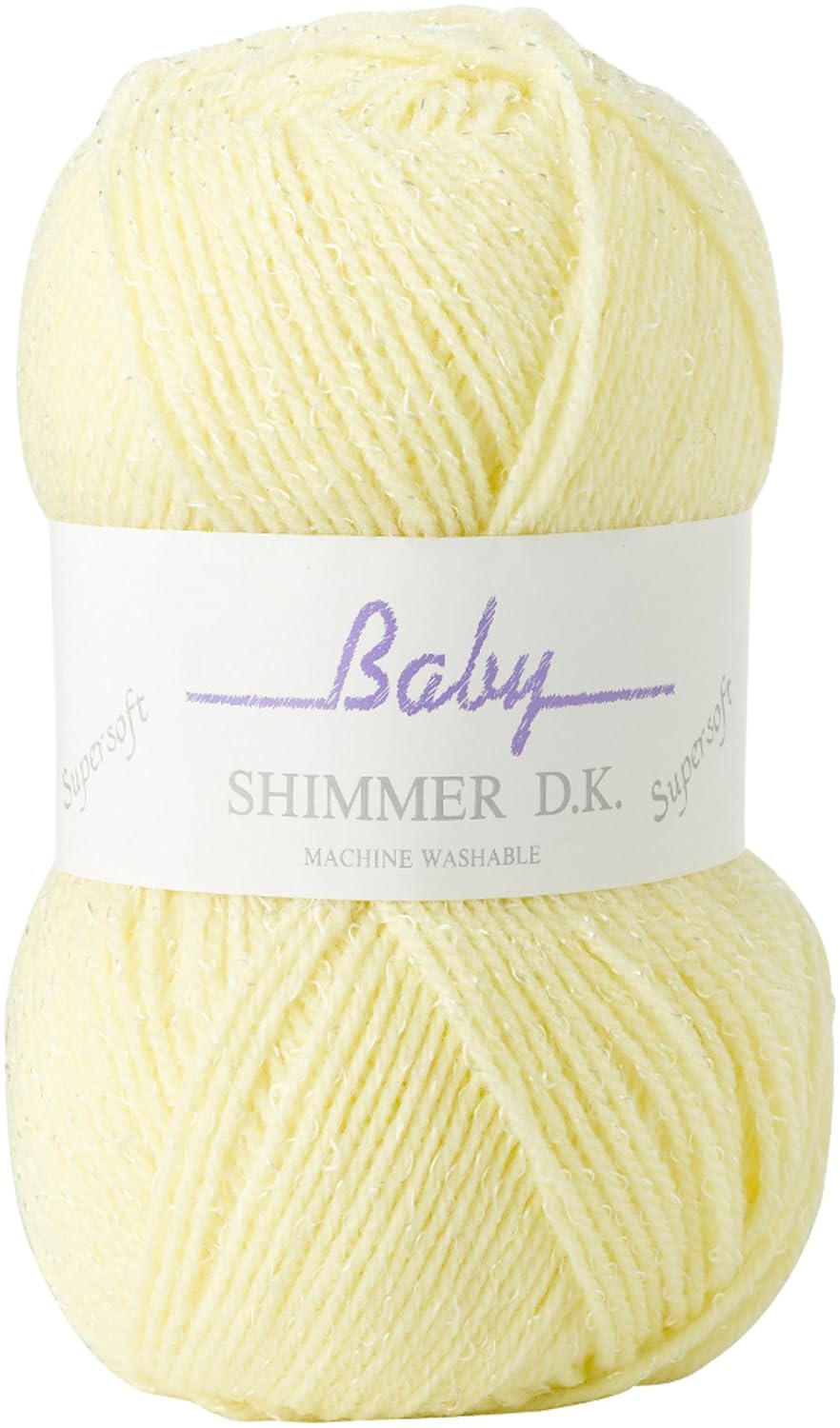 James Brett Baby Shimmer Knitting Yarn Soft Double Knit Wool 100g