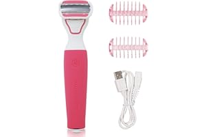 PALMPERFECT Clio Trimmer for Women with Precision Razor, Female Pubic Hair Electric Shaver for Smooth Grooming, Leg Hair Trimmer Women Love, Compact Clio Shaver for Bikini, Arms, and Body Touch-Ups