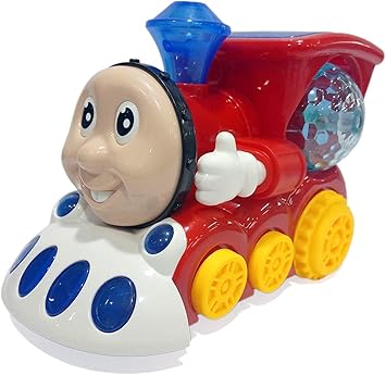 Shopme store 3D Light Train Engine with Very Cute Music and Lighting Effects