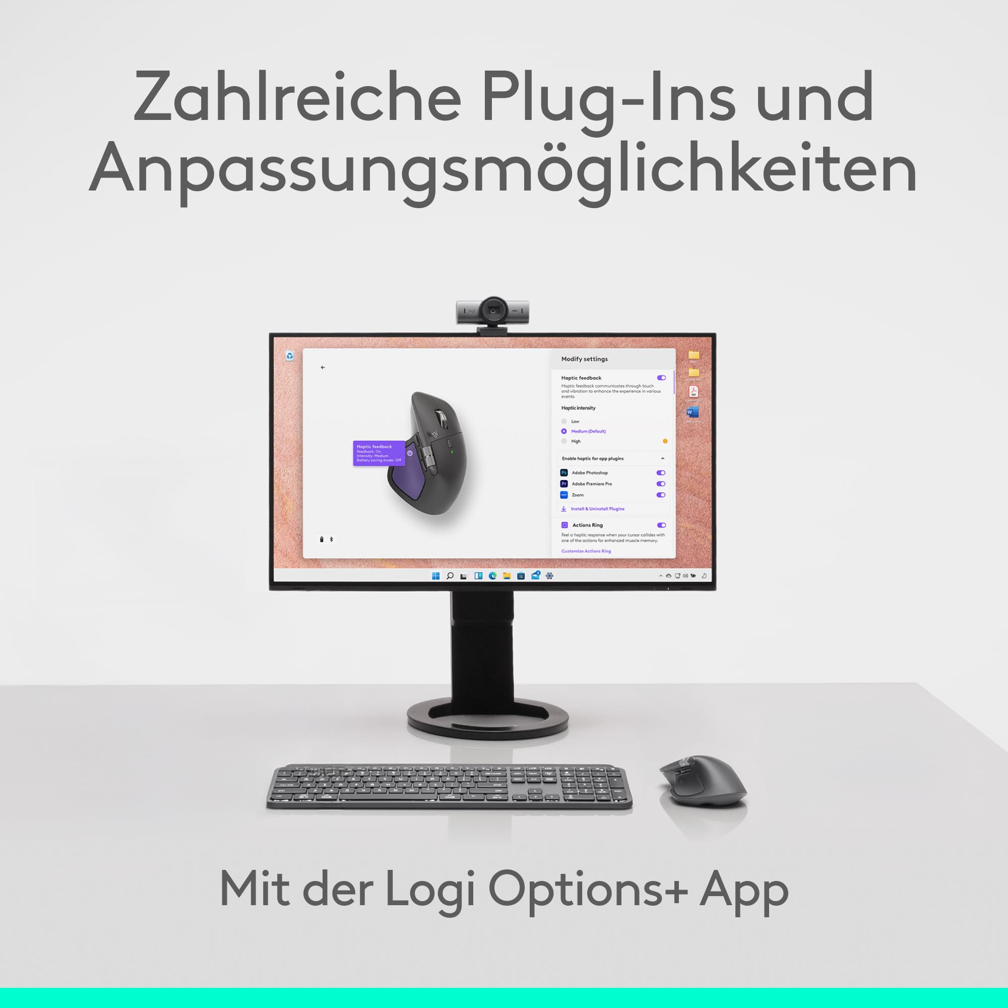 Logitech MX Master 4 for Mac, ergonomische Bluetooth-Maus 8