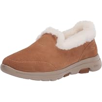 Amazon.com | Skechers Women's Loafers Slipper, Chestnut, 6 | Loafers u0026  Slip-Ons