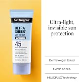 Neutrogena Ultra Sheer SPF 45 Sunscreen Twin Pack 6 oz Dry-Touch Non-Greasy view 3