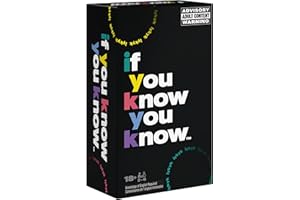 Spin Master Games, If You Know You Know IYKYK Card Game, Adult Party Game for Bachelorette Parties, College, Birthday, for Adults & Teens Ages 18+