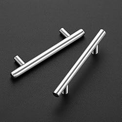 Ravinte Cabinet Handles 10 Pack Brushed Nickel