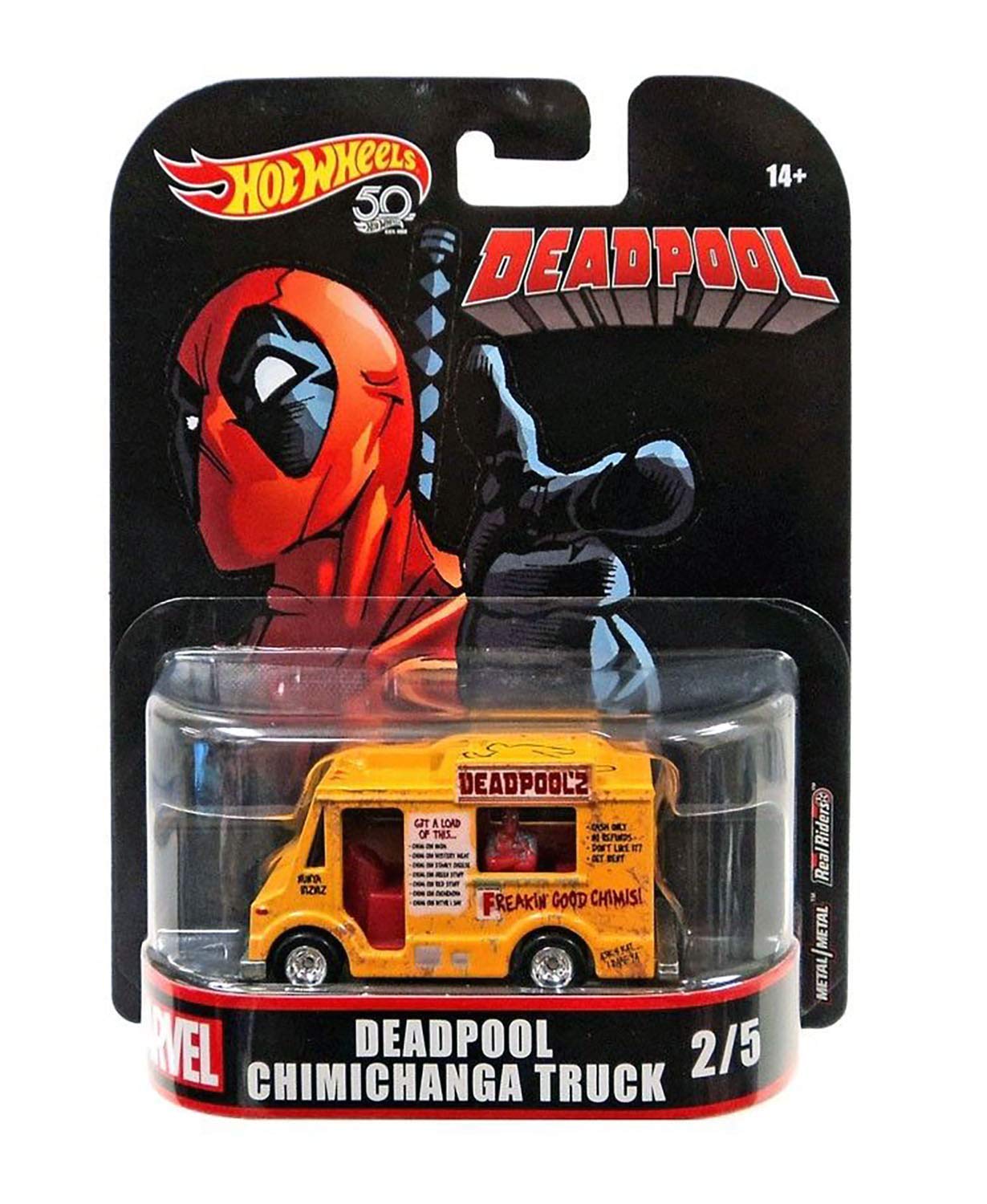 hot wheels deadpool truck