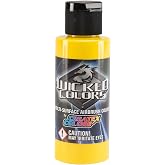 Createx W003-02 Airbrush Paint 2oz Yellow [Kitchen]
