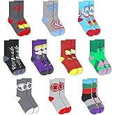 Marvel Legends Superhero Boys Socks, Toddler Socks & Kids Socks, Quality Made Little Boys Socks & Toddler Boys Avenger Socks
