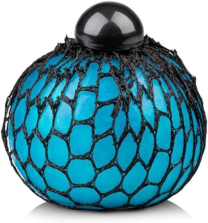 squishy slime balls in net bag