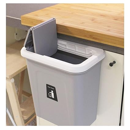 Kary Chef Hanging Trash Bin Cabinet Kitchen Trash Can Garbage Can