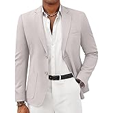 COOFANDY Mens Casual Sport Coat Lightweight Two Button Blazer Slim Fit Business Jackets