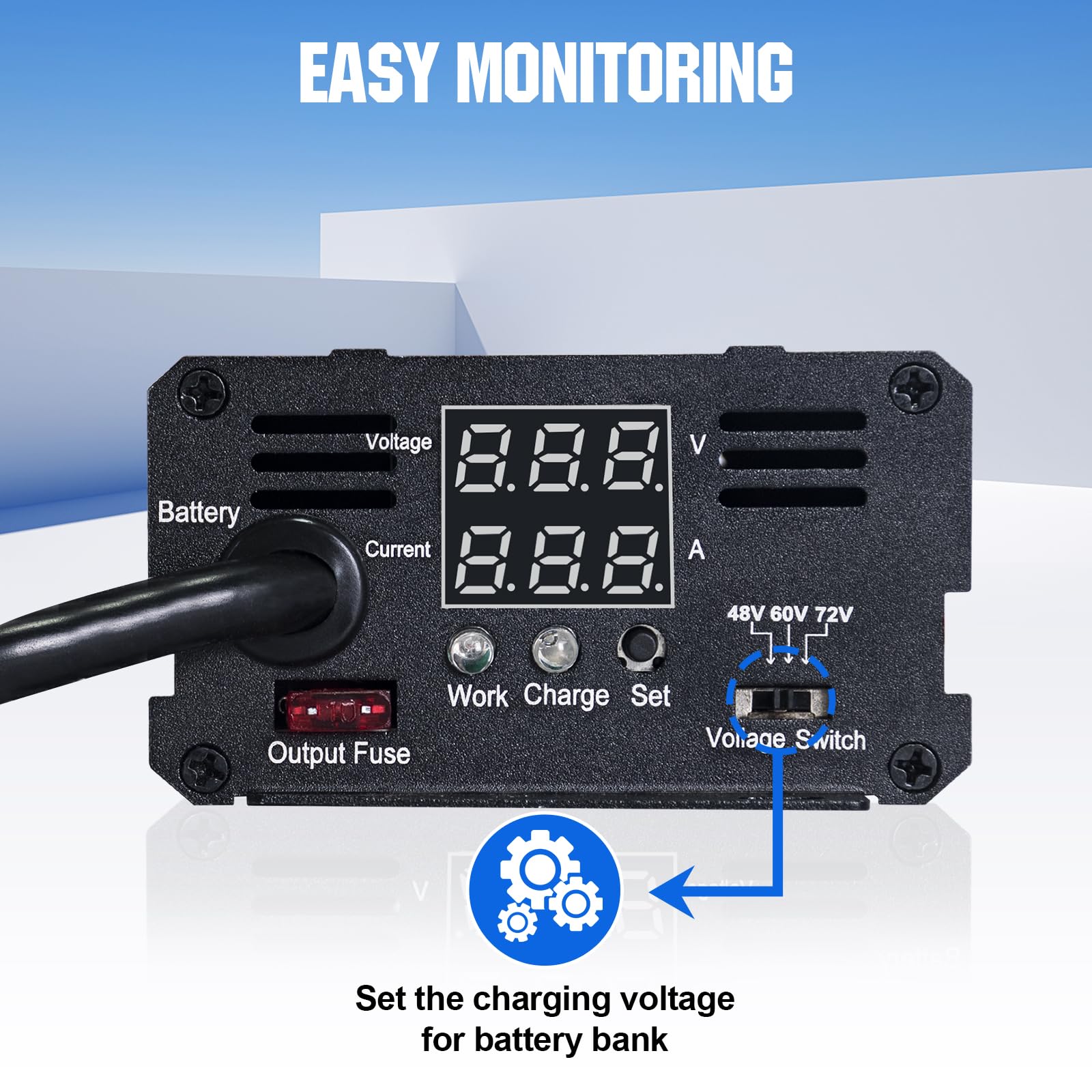 Mua ECO-WORTHY 12A Boost MPPT Solar Charge Controller Solar Panel ...