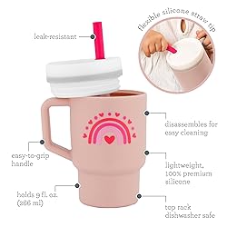 Infantino My 1st Tumbler, Silicone Sippy Cup with