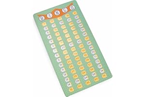 ROYAL BINGO SUPPLIES Jumbo Bingo Shutter Master Board - Giant Calling Card with Sliding Windows - Large Cardboard Number Chart - Reusable Set Supplies for Game Night, Schools, Rec Centers, Senior Homes, & Charity Events