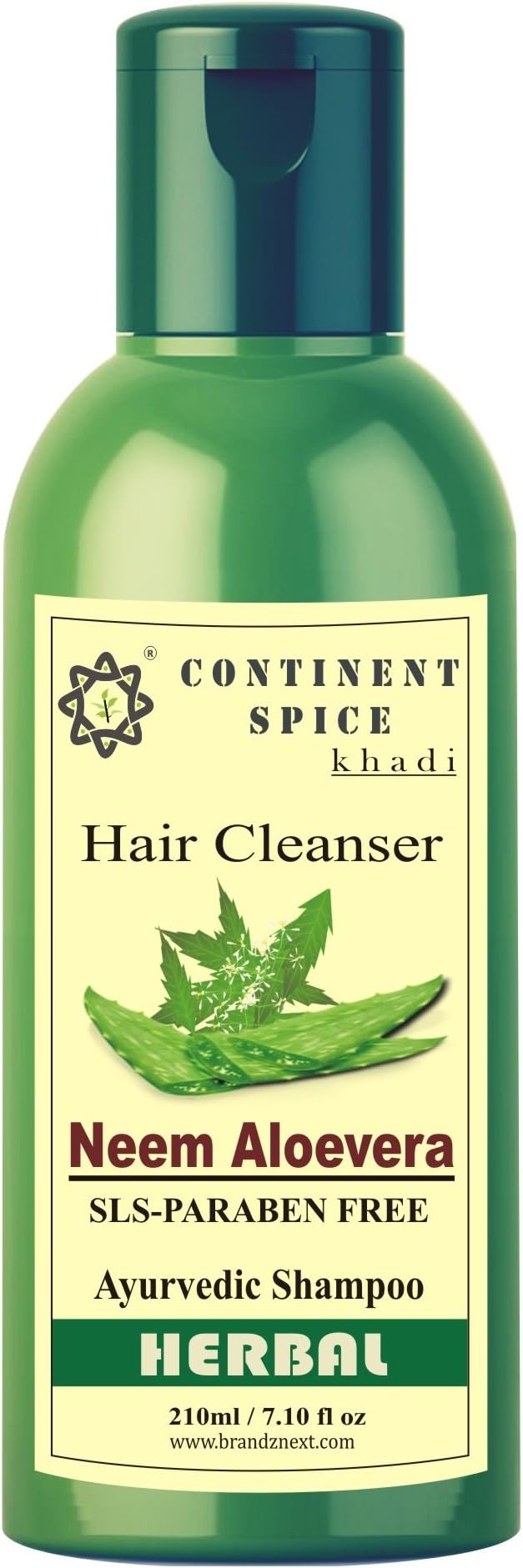 CONTINENT SPICE Neem Aloevera Shampoo 210 ML