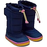 Ten Little Toddler Snow Boots for Boys & Girls, Waterproof, Insulated, Slip Resistant Winter Boots with Hook and Loop Closure for Kids