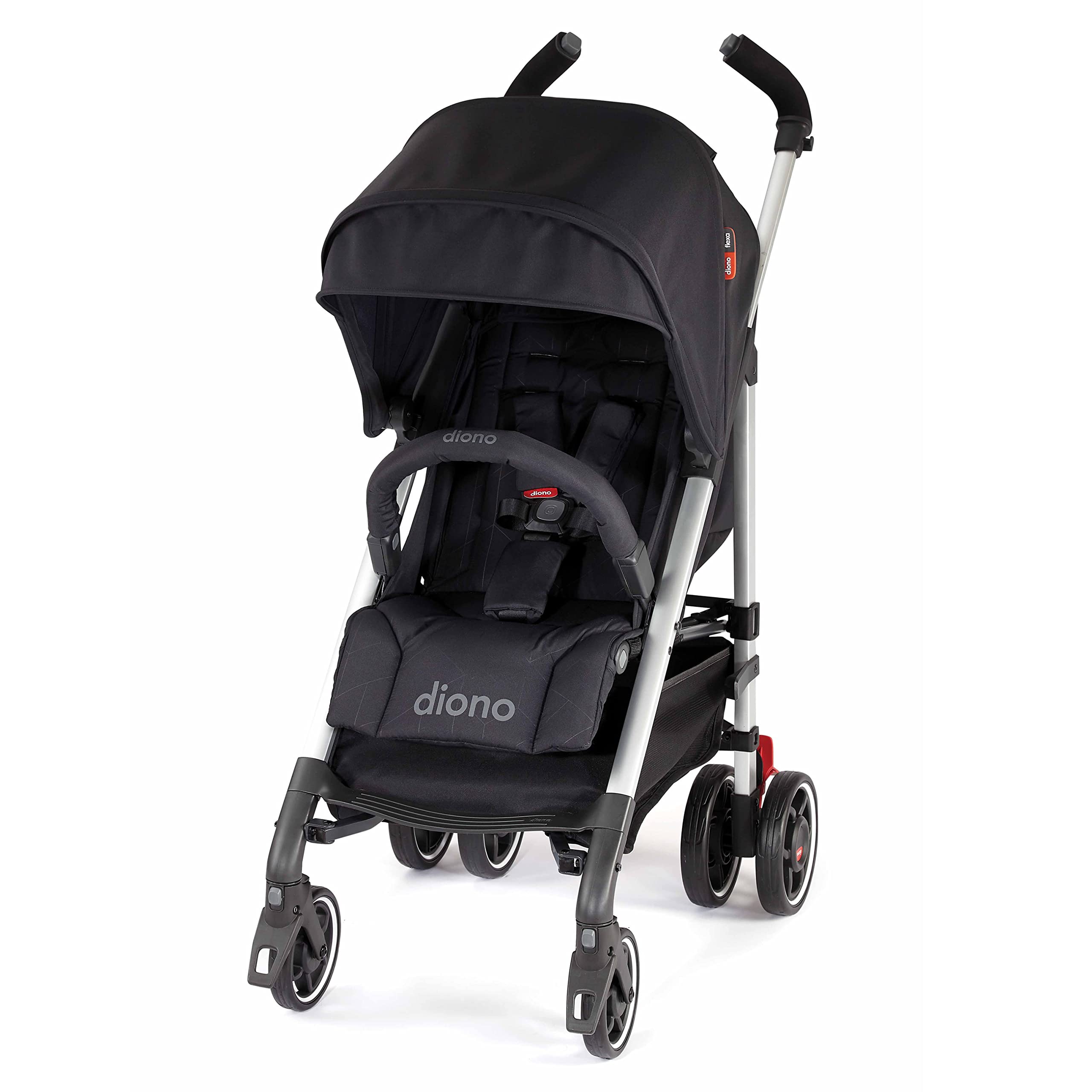 Diono Flexa, City Ready Umbrella Stroller, Black Midnight