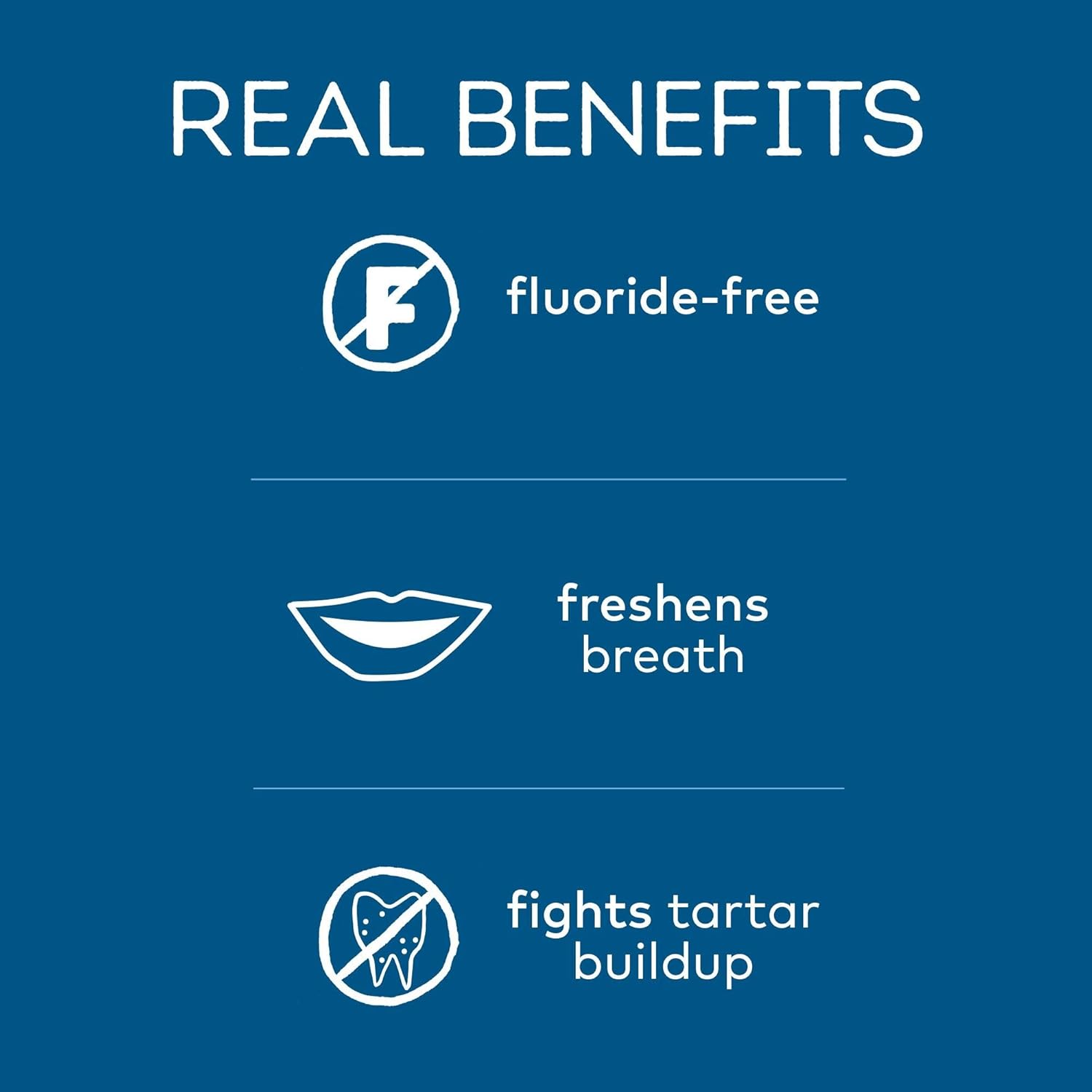 Tom's of Maine Fluoride-Free Antiplaque & Whitening Toothpaste, Whitening Toothpaste, Natural Toothpaste, Peppermint, 5.5 Ounce, 2-Pack : Beauty