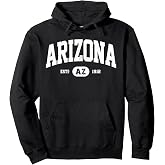 Arizona Sweatshirt Retro Vintage Arizona Hoodie Gifts Pullover Hoodie